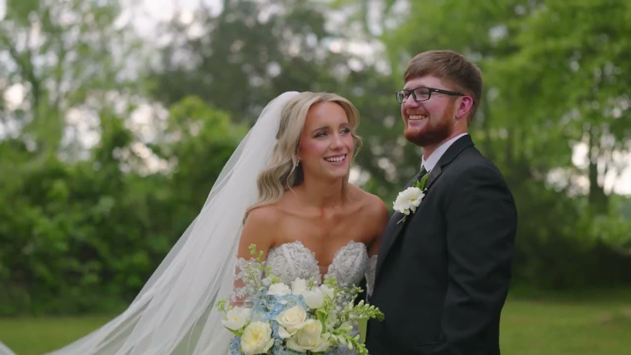 Zoey & Ivan wedding film still